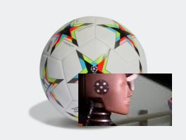 ADIDAS UCL Training Void Texture White Football Ball